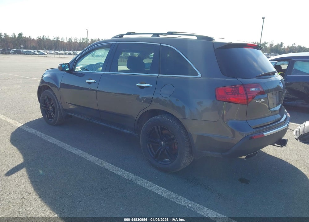2012 ACURA MDX TECHNOLOGY PACKAGE VIN: 2HNYD2H39CH513226