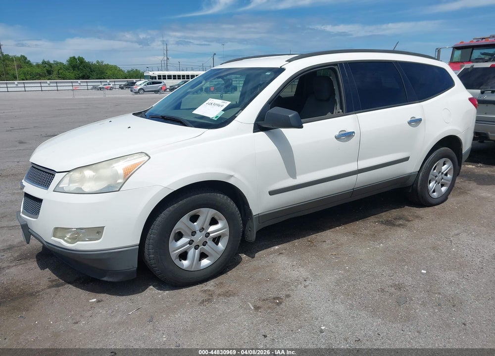 2012 CHEVROLET TRAVERSE LS VIN: 1GNKVFED4CJ225231