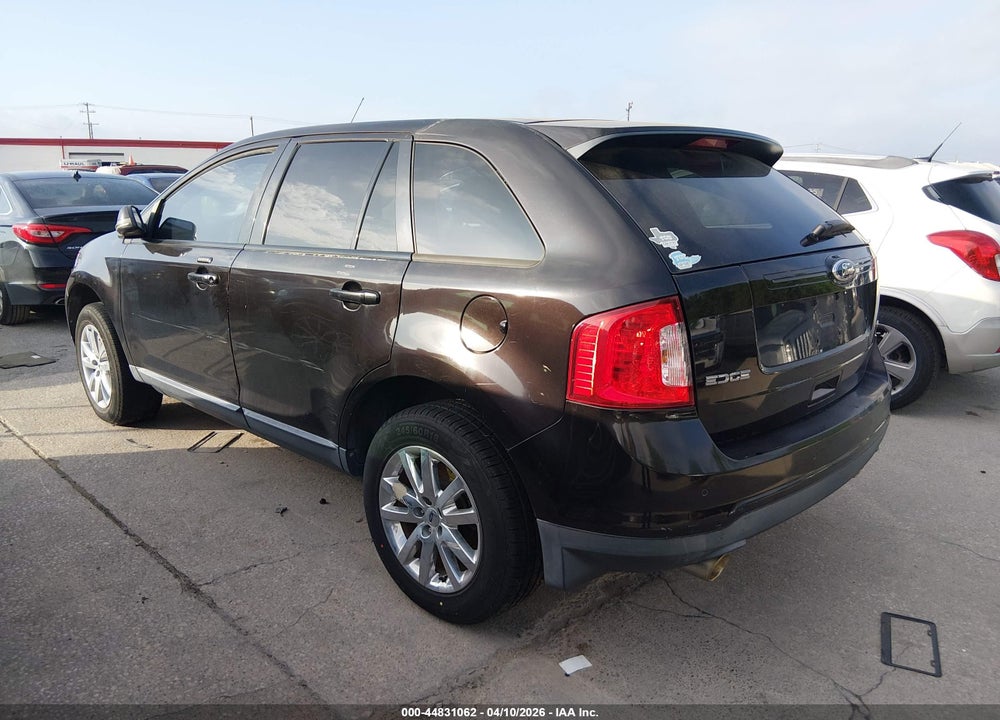 2013 FORD EDGE SEL VIN: 2FMDK3JC9DBA34704