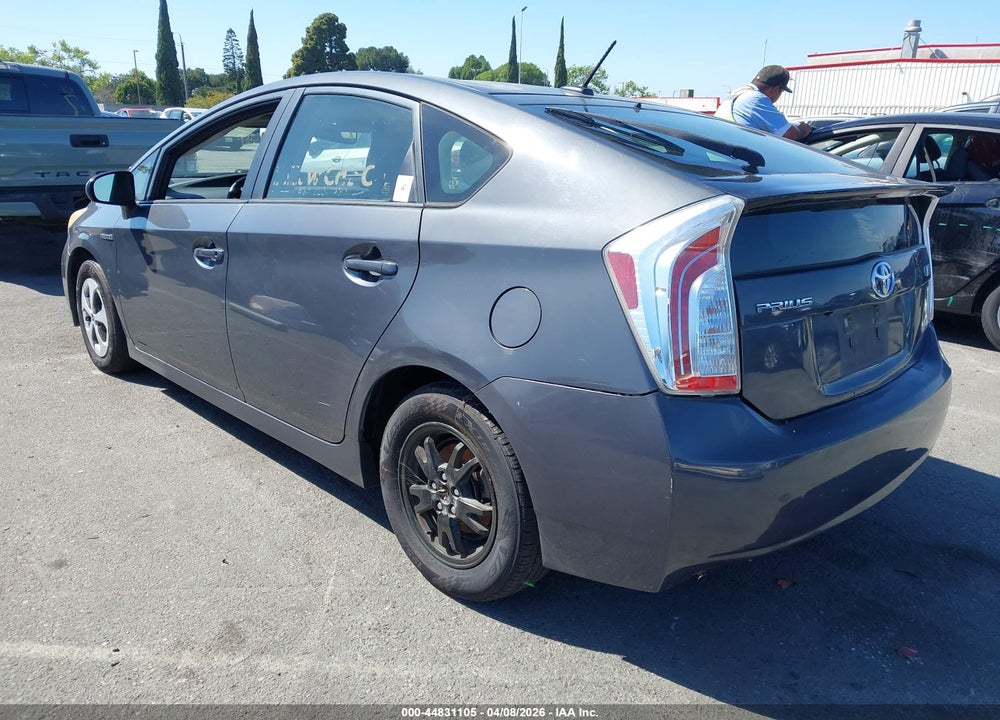 2013 TOYOTA PRIUS FOUR VIN: JTDKN3DU9D1675225