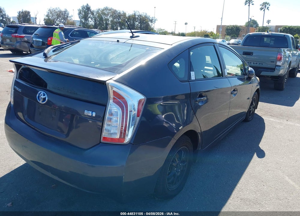 2013 TOYOTA PRIUS FOUR VIN: JTDKN3DU9D1675225