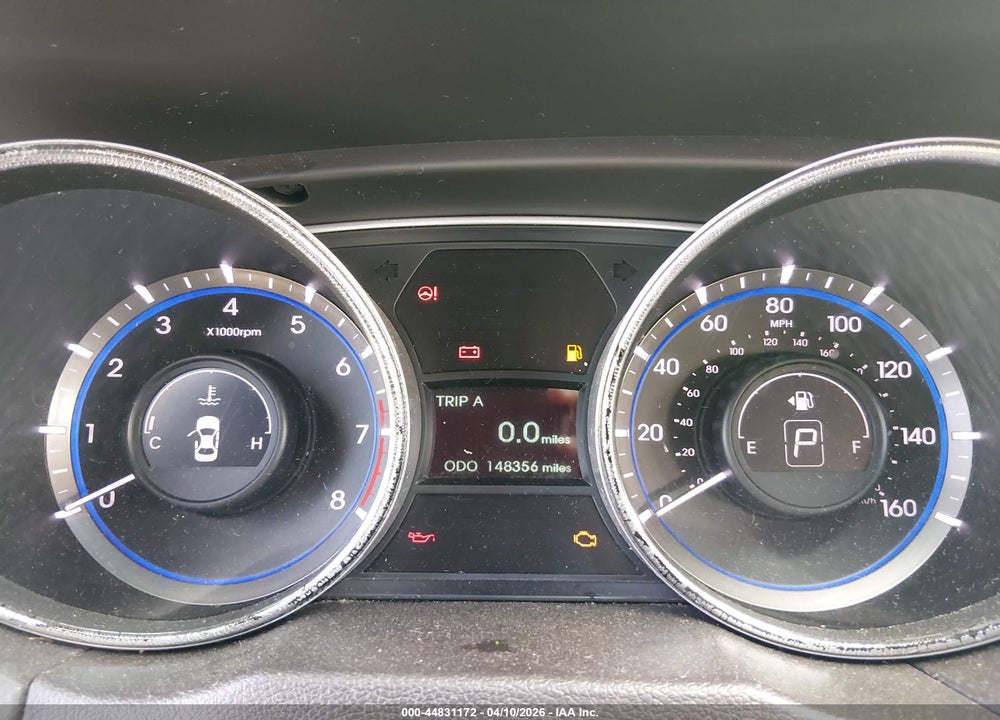 2014 HYUNDAI SONATA GLS VIN: 5NPEB4AC4EH902824
