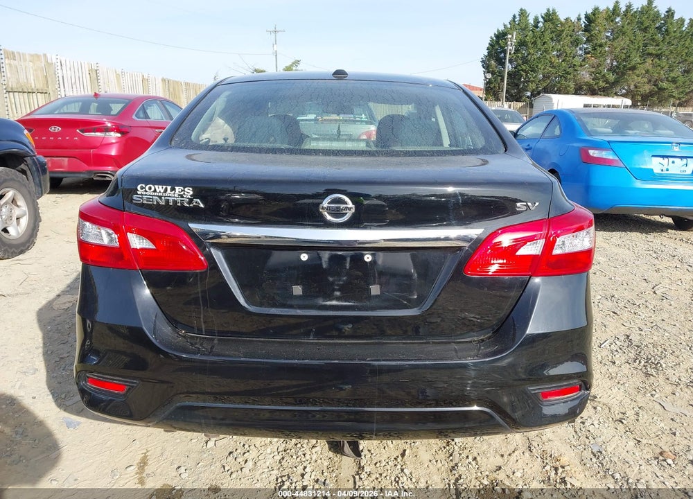 2019 NISSAN SENTRA SV VIN: 3N1AB7AP4KY411822