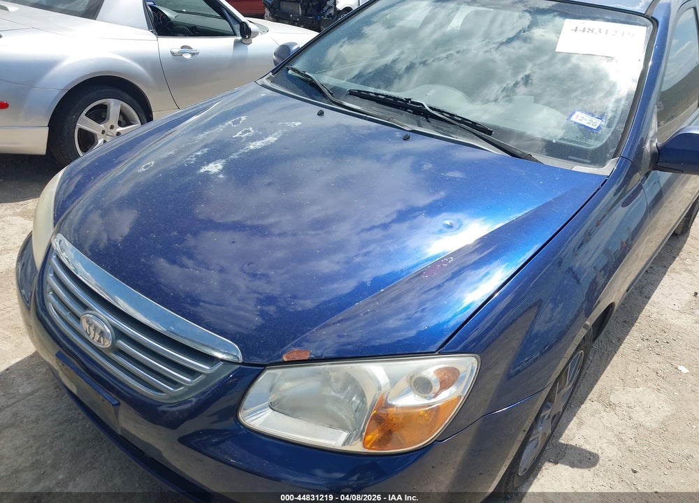 2008 KIA SPECTRA EX VIN: KNAFE121485497881