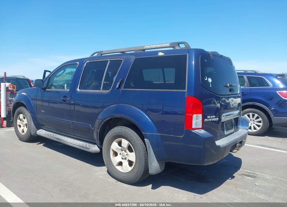 2006 NISSAN PATHFINDER SE VIN: 5N1AR18U46C628086