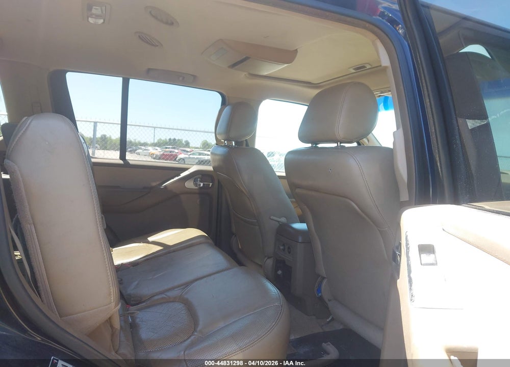 2006 NISSAN PATHFINDER SE VIN: 5N1AR18U46C628086