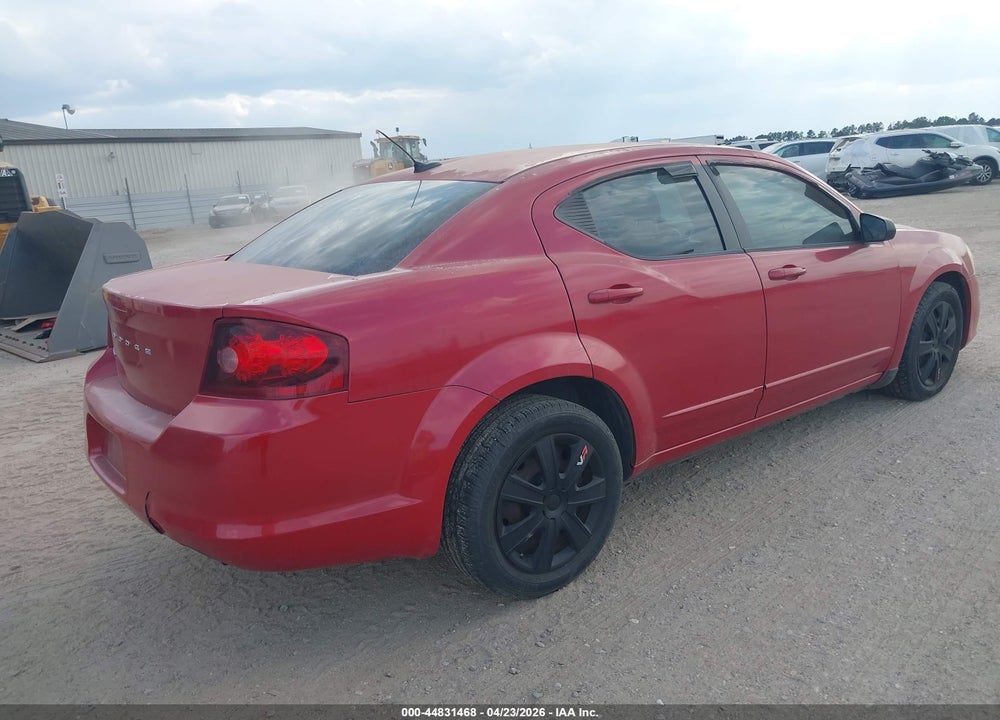 2012 DODGE AVENGER SE VIN: 1C3CDZAB5CN193618