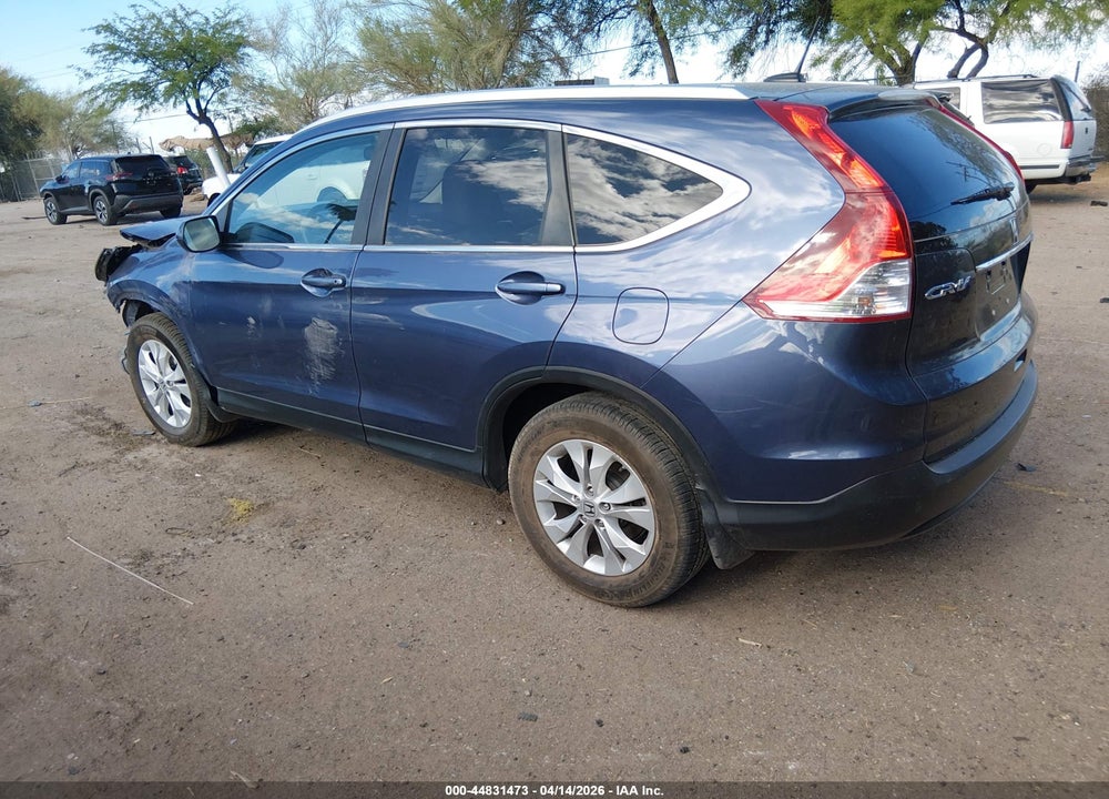 2013 HONDA CR-V EX-L VIN: 2HKRM4H74DH648485