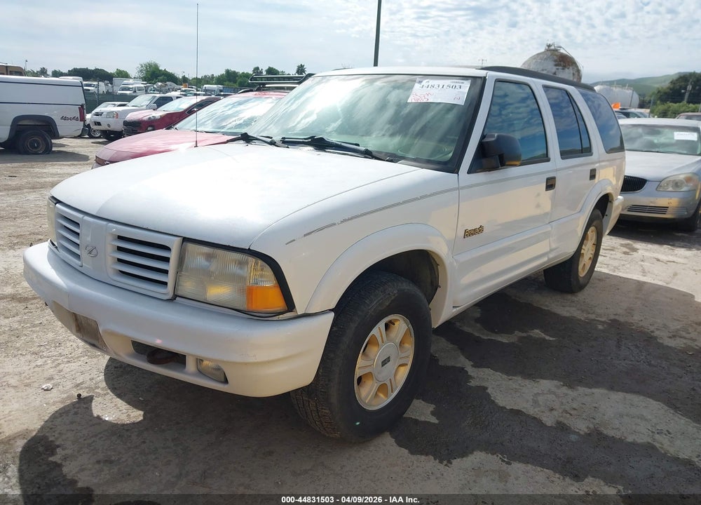 1998 OLDSMOBILE BRAVADA VIN: 1GHDT13W7W2725777
