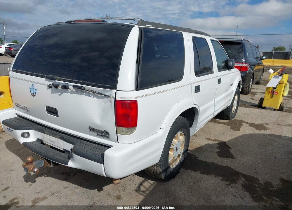 1998 OLDSMOBILE BRAVADA VIN: 1GHDT13W7W2725777