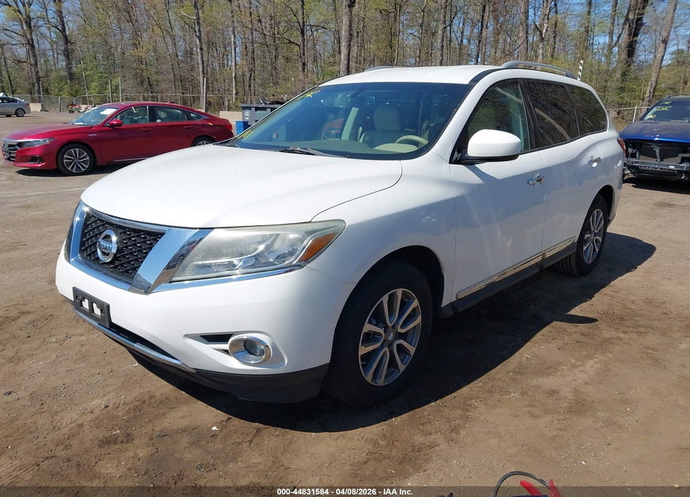 2014 NISSAN PATHFINDER SL VIN: 5N1AR2MM8EC621328