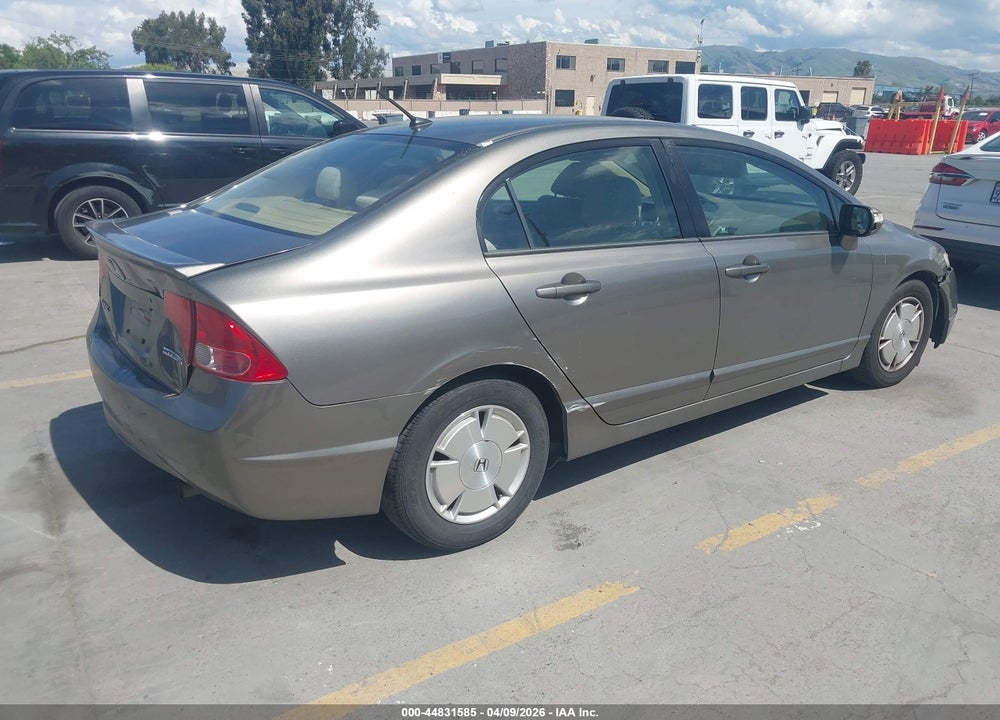 2006 HONDA CIVIC HYBRID VIN: JHMFA36266S012490