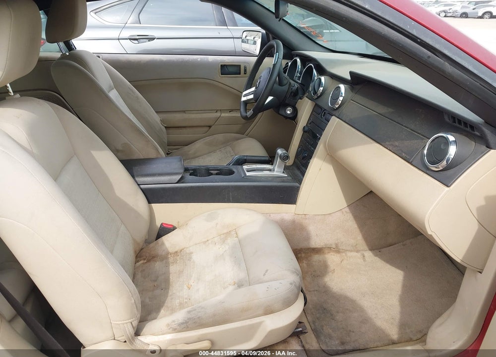 2006 FORD MUSTANG V6 VIN: 1ZVFT84N865121244