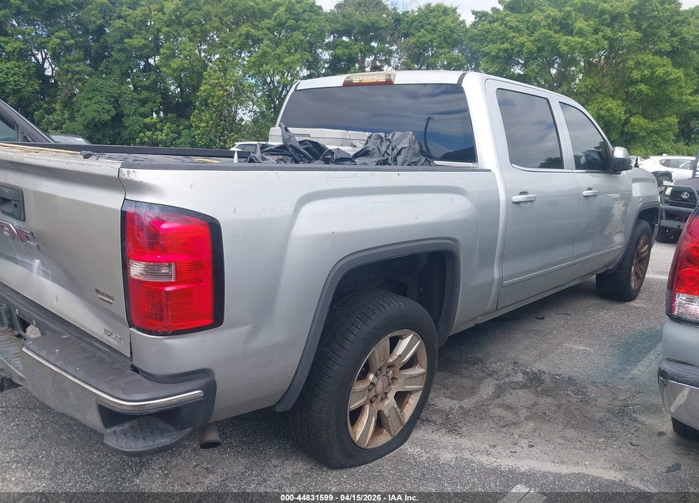 2015 GMC SIERRA 1500 SLE VIN: 3GTP1UEC0FG109634