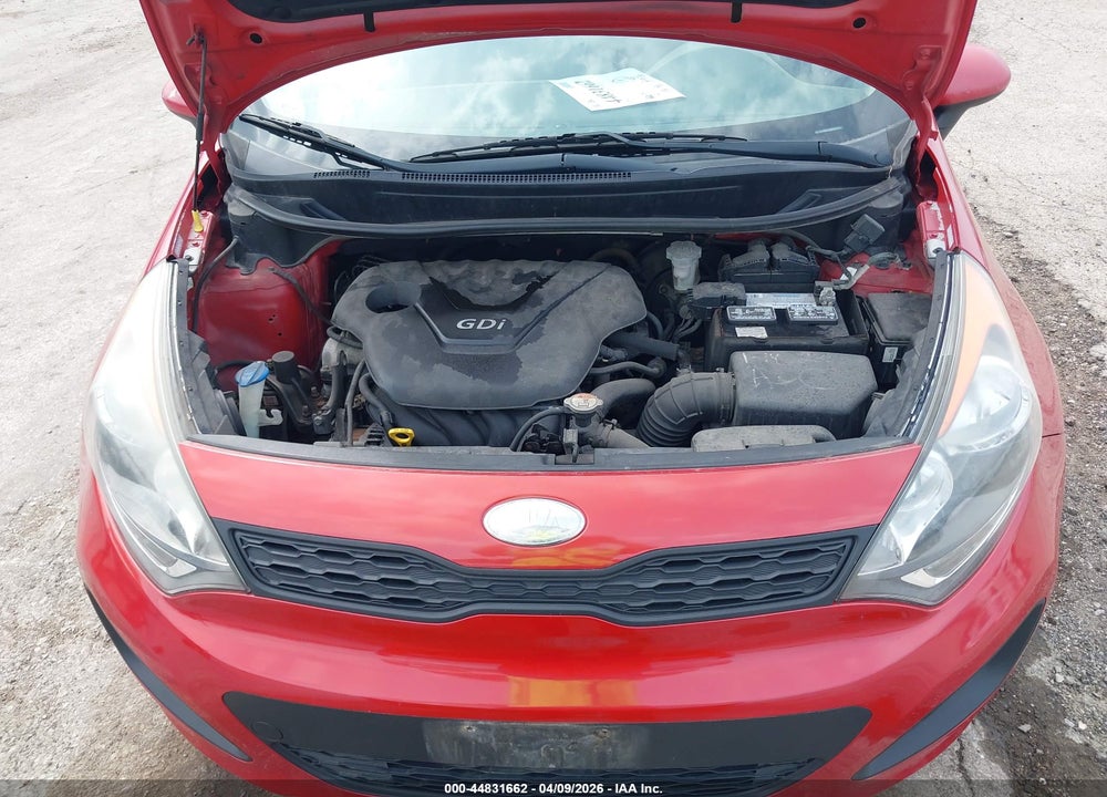 2014 KIA RIO LX VIN: KNADM5A33E6333693