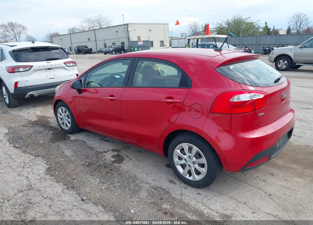 2014 KIA RIO LX VIN: KNADM5A33E6333693
