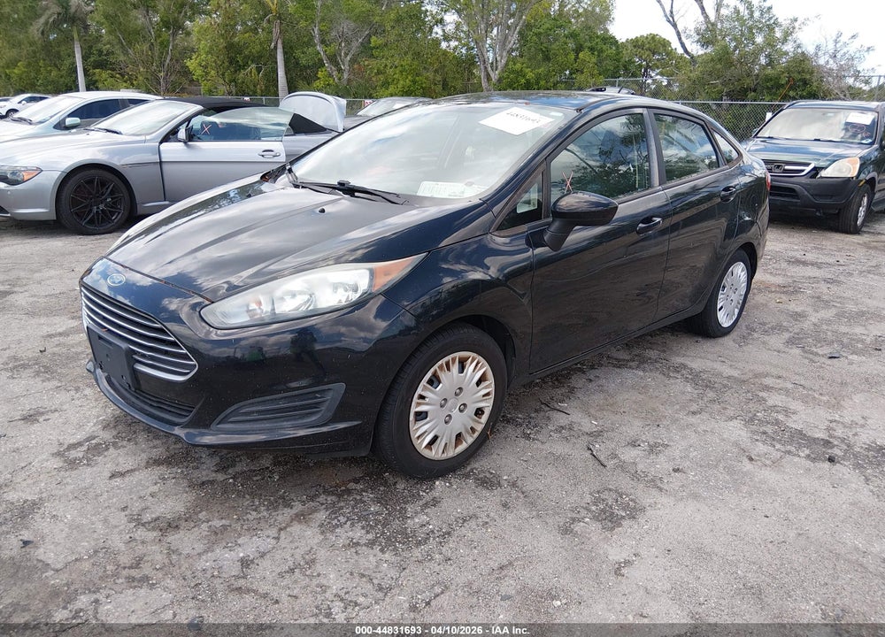 2016 FORD FIESTA S VIN: 3FADP4AJ1GM103033