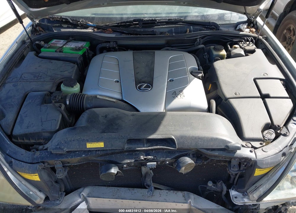 2001 LEXUS LS 430 VIN: JTHBN30F310041495