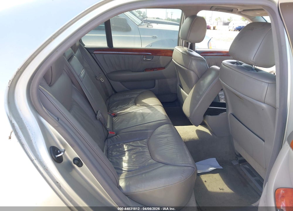 2001 LEXUS LS 430 VIN: JTHBN30F310041495