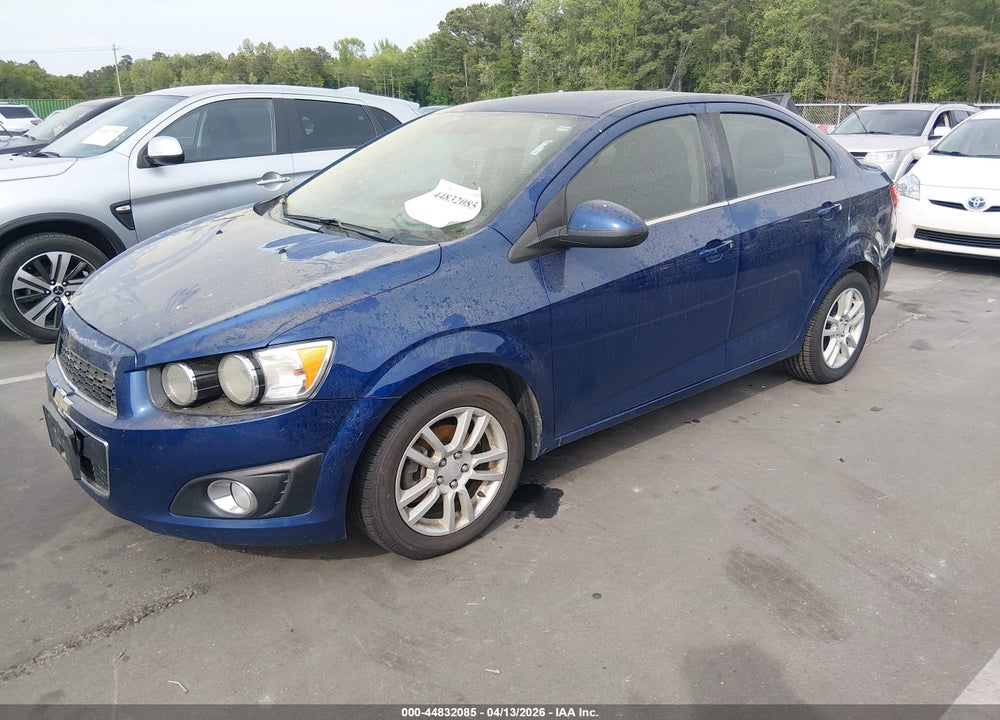 2014 CHEVROLET SONIC LT VIN: 1G1JC5SH1E4102072