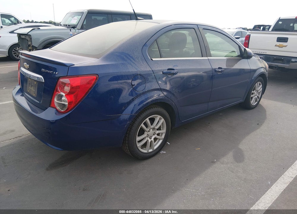 2014 CHEVROLET SONIC LT VIN: 1G1JC5SH1E4102072