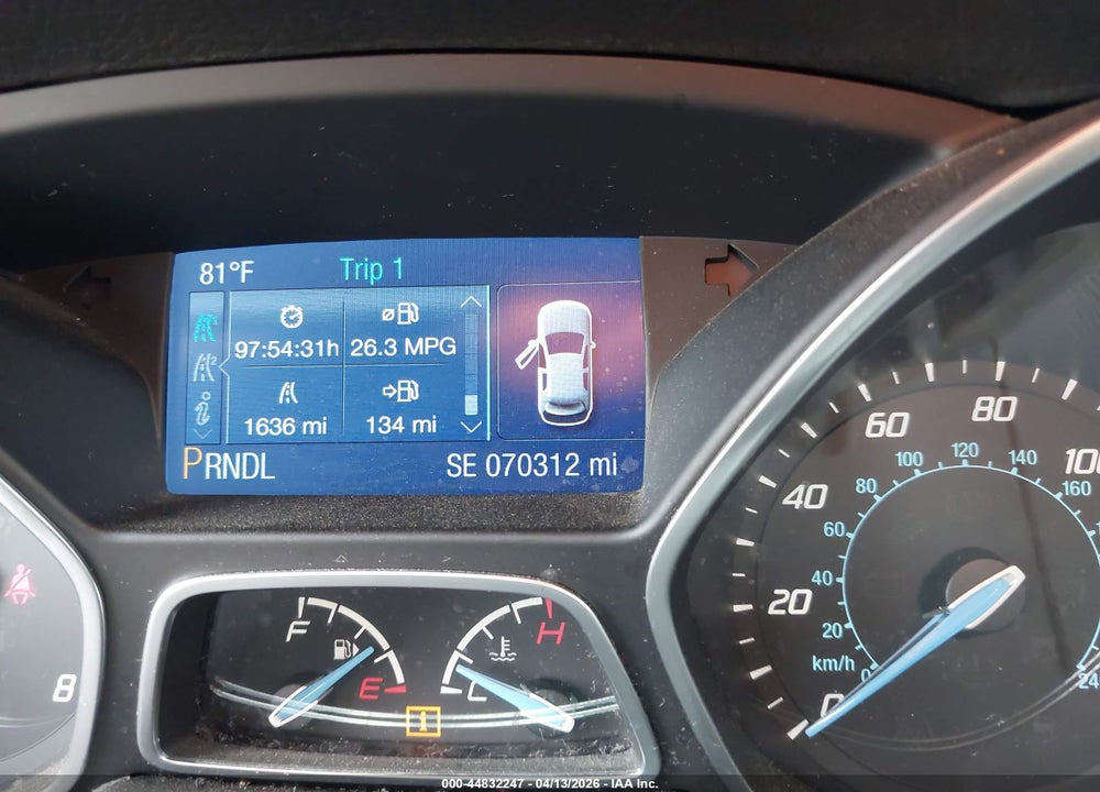 2014 FORD FOCUS SE VIN: 1FADP3F28EL377792