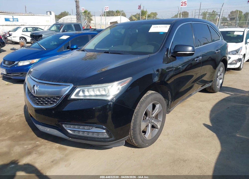 2014 ACURA MDX VIN: 5FRYD3H25EB004597