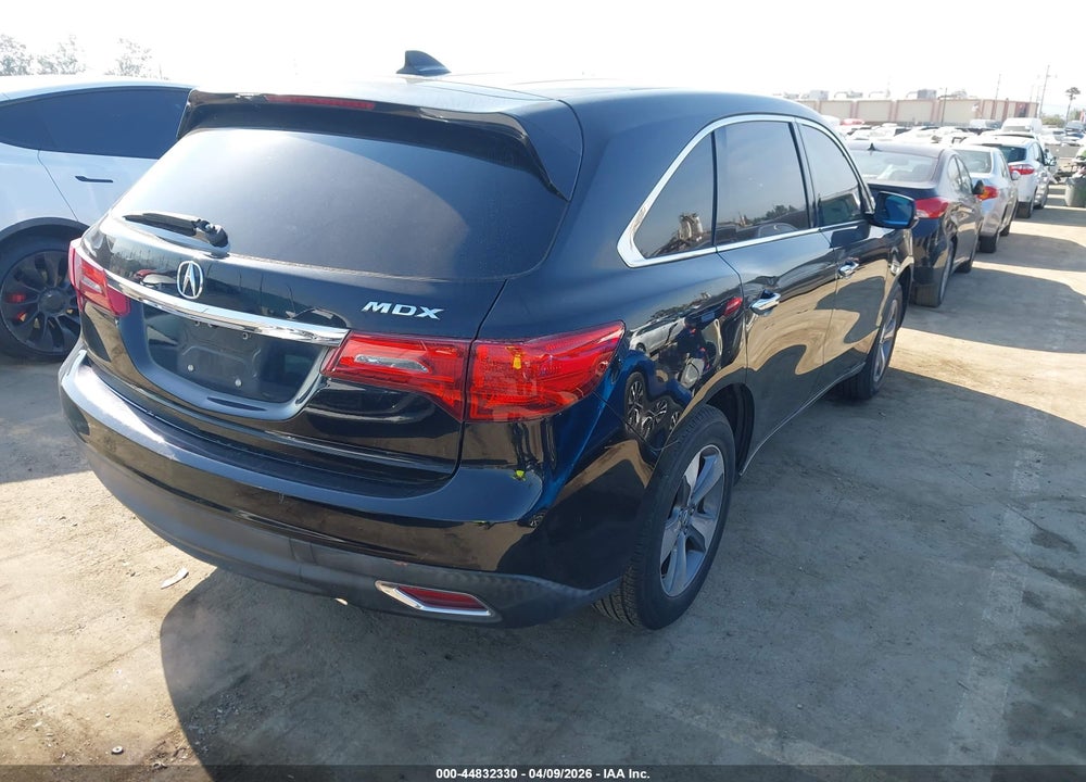 2014 ACURA MDX VIN: 5FRYD3H25EB004597
