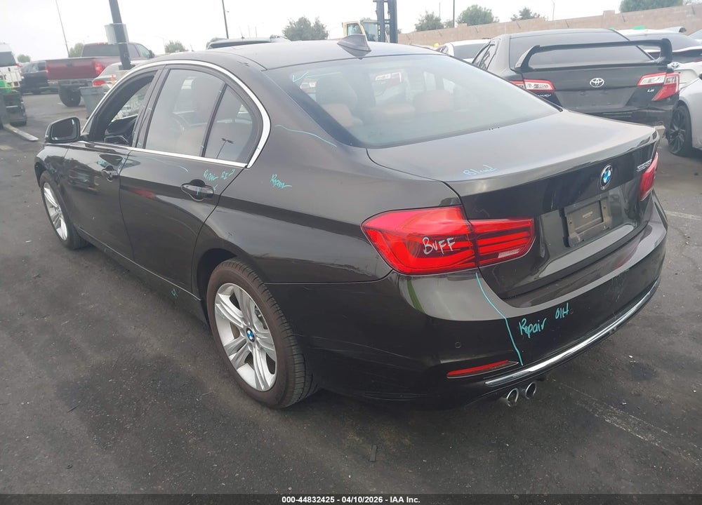 2016 BMW 328I VIN: WBA8E9C51GK647986