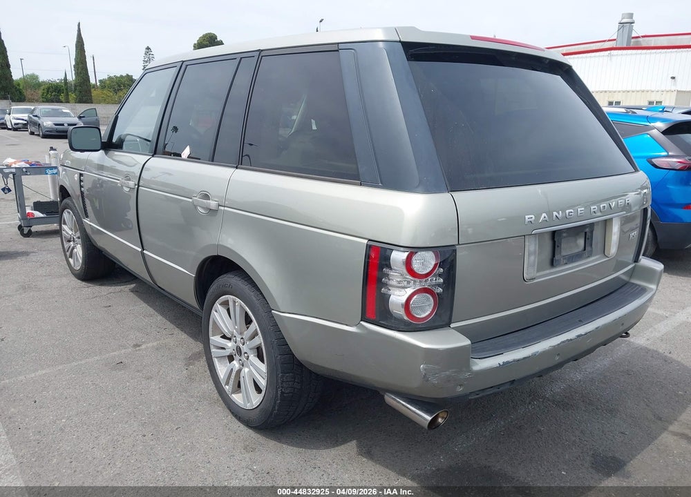 2012 LAND ROVER RANGE ROVER HSE VIN: SALMF1D4XCA383911
