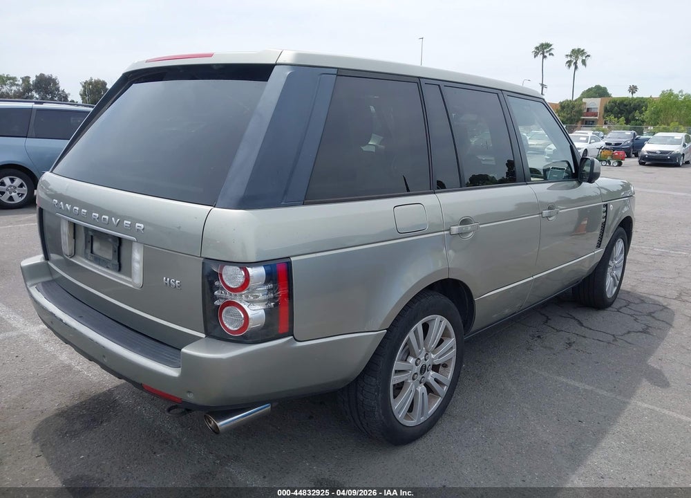 2012 LAND ROVER RANGE ROVER HSE VIN: SALMF1D4XCA383911