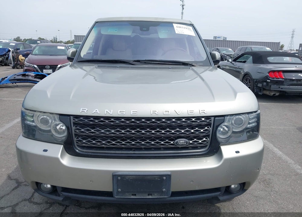 2012 LAND ROVER RANGE ROVER HSE VIN: SALMF1D4XCA383911