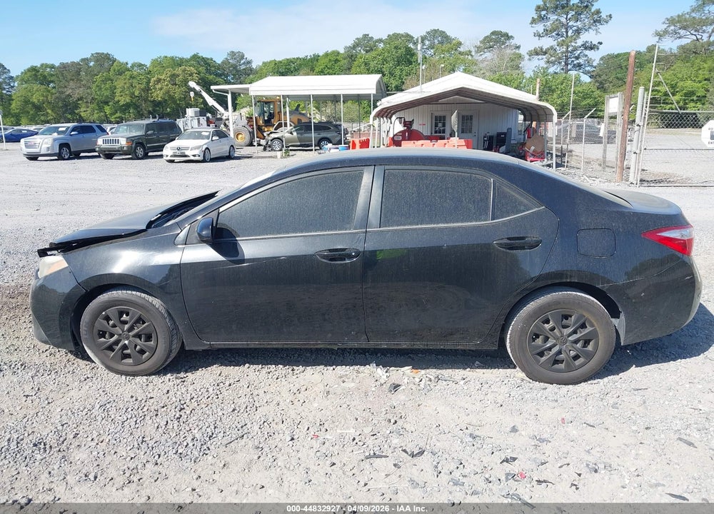 2015 TOYOTA COROLLA L VIN: 5YFBURHE3FP221866
