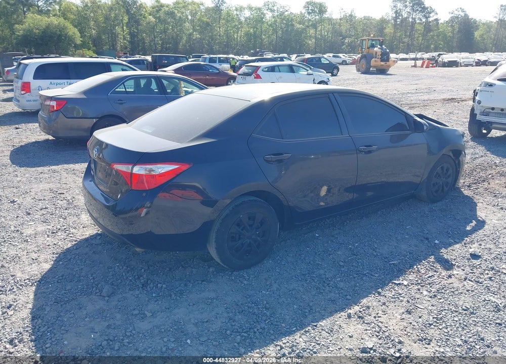 2015 TOYOTA COROLLA L VIN: 5YFBURHE3FP221866