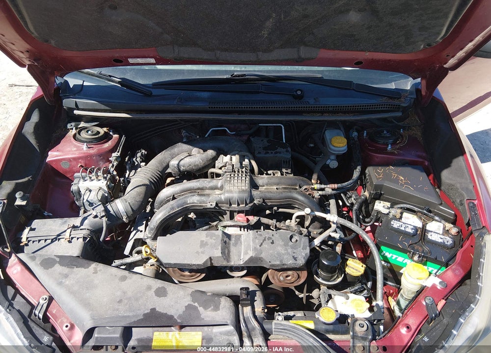 2012 SUBARU IMPREZA 2.0I VIN: JF1GPAA64CH222250