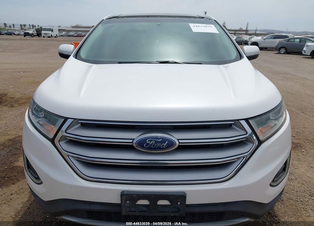 2015 FORD EDGE SEL VIN: 2FMTK3J99FBB85884