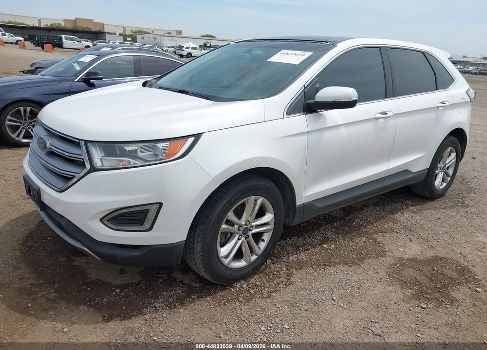 2015 FORD EDGE SEL VIN: 2FMTK3J99FBB85884