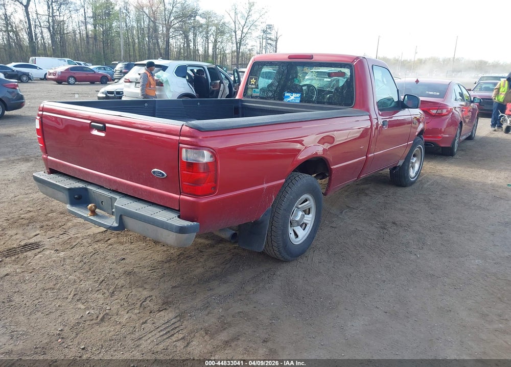 2004 FORD RANGER EDGE/XL/XLT VIN: 1FTYR10U84PA10869