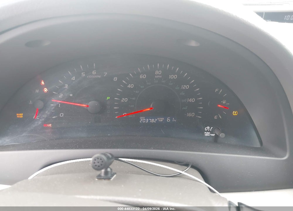 2009 TOYOTA CAMRY LE V6 VIN: 4T1BK46K69U073667