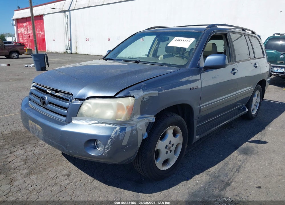 2004 TOYOTA HIGHLANDER LIMITED V6 VIN: JTEEP21A340016280