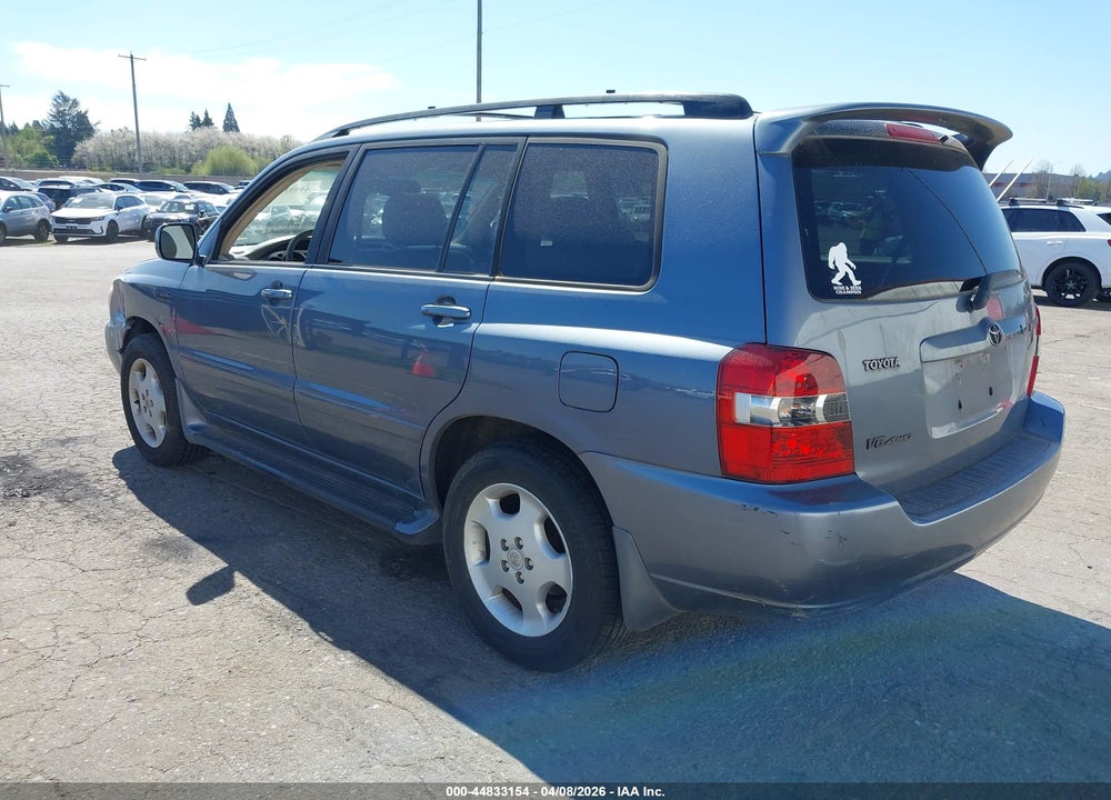 2004 TOYOTA HIGHLANDER LIMITED V6 VIN: JTEEP21A340016280