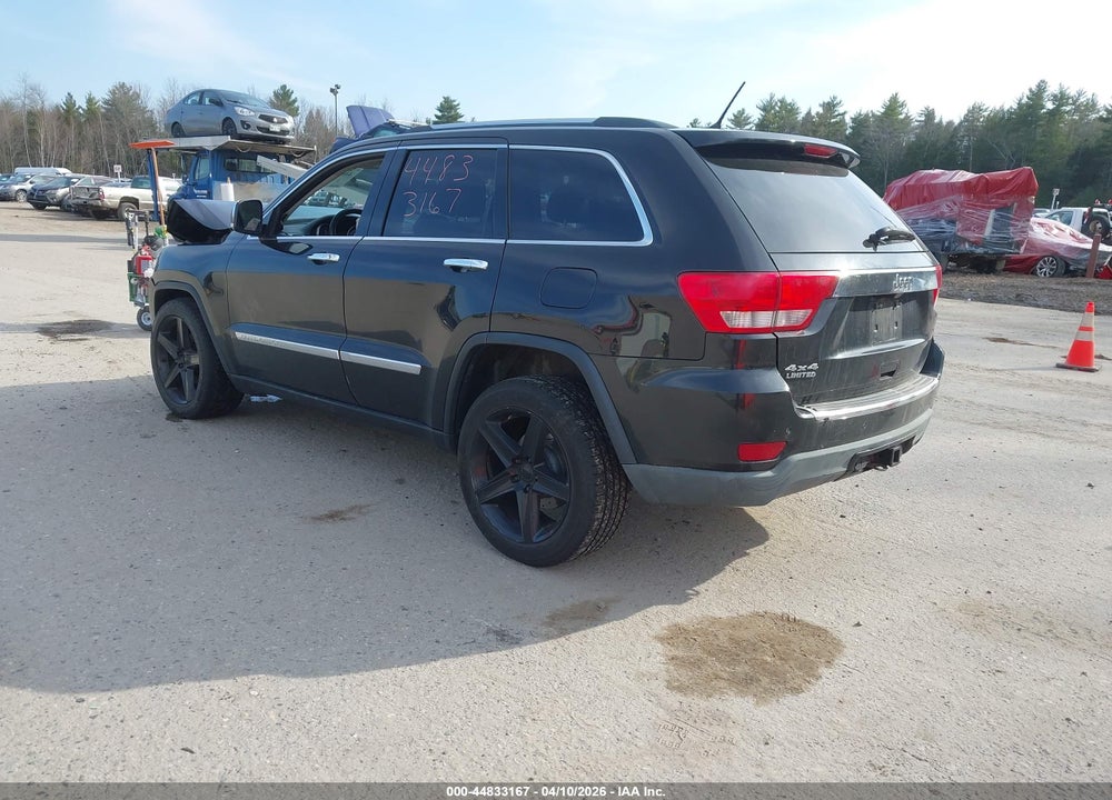 2012 JEEP GRAND CHEROKEE LIMITED VIN: 1C4RJFBG6CC343528