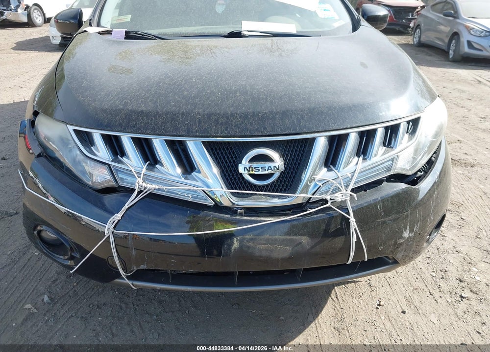 2009 NISSAN MURANO SL VIN: JN8AZ18W79W206701