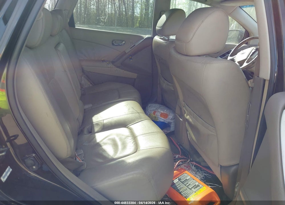 2009 NISSAN MURANO SL VIN: JN8AZ18W79W206701