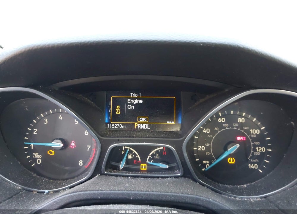2017 FORD FOCUS S VIN: 1FADP3E20HL218660