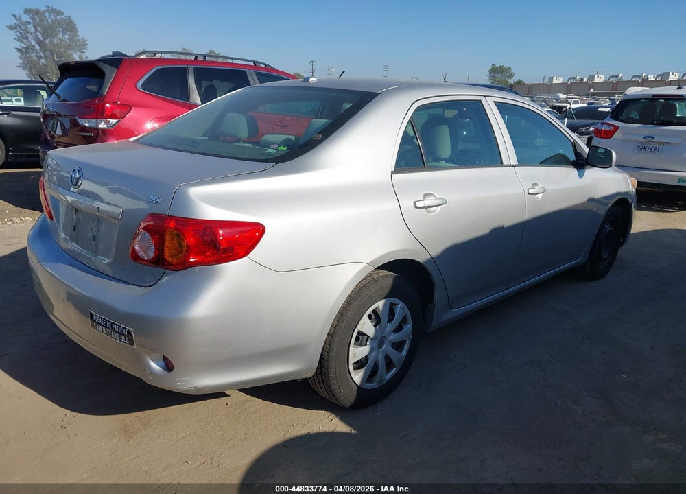 2010 TOYOTA COROLLA LE VIN: 2T1BU4EE5AC435029