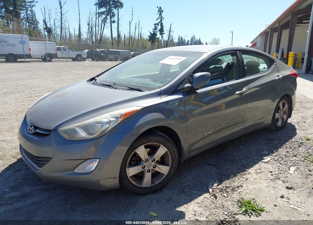 2013 HYUNDAI ELANTRA GLS VIN: 5NPDH4AE6DH275117