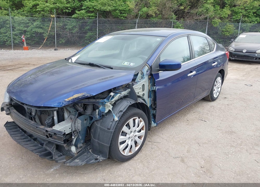 2016 NISSAN SENTRA S VIN: 3N1AB7AP7GY273894