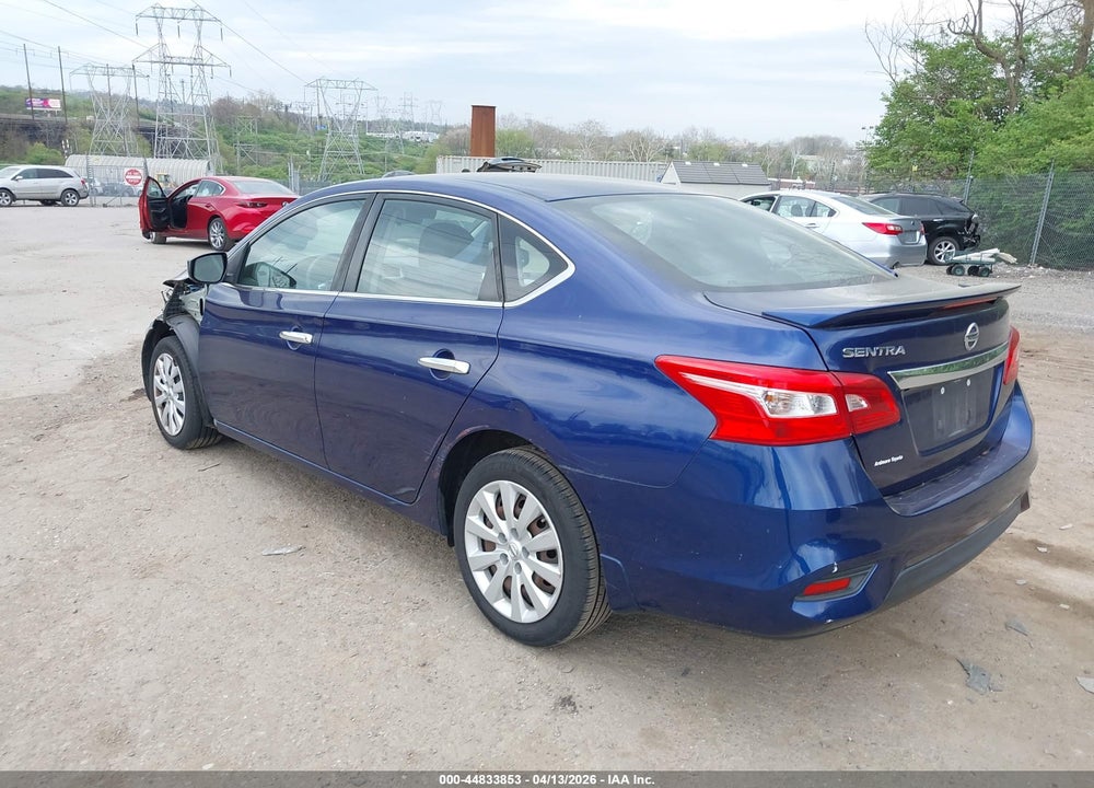 2016 NISSAN SENTRA S VIN: 3N1AB7AP7GY273894
