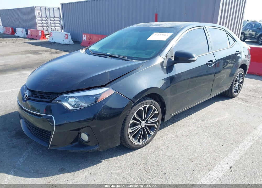 2014 TOYOTA COROLLA S PLUS VIN: 5YFBURHEXEP155752
